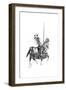 Homme D'Armes-L Vallet-Framed Giclee Print