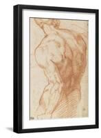 Homme nu, vu à mi-corps, de dos-Andrea del Sarto-Framed Giclee Print