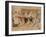 Hommes et femmes dans un intérieur; 1832-Eugene Delacroix-Framed Giclee Print