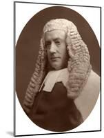 Hon John Walker Huddleston, Baron of the Exchequer, 1876-Lock & Whitfield-Mounted Photographic Print