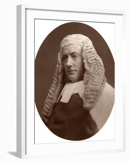 Hon John Walker Huddleston, Baron of the Exchequer, 1876-Lock & Whitfield-Framed Photographic Print