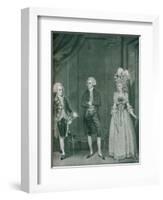 Hon Rd Edgcumbe, Lord William Russell, Lady Caroline Spencer, 1788-James Roberts-Framed Giclee Print