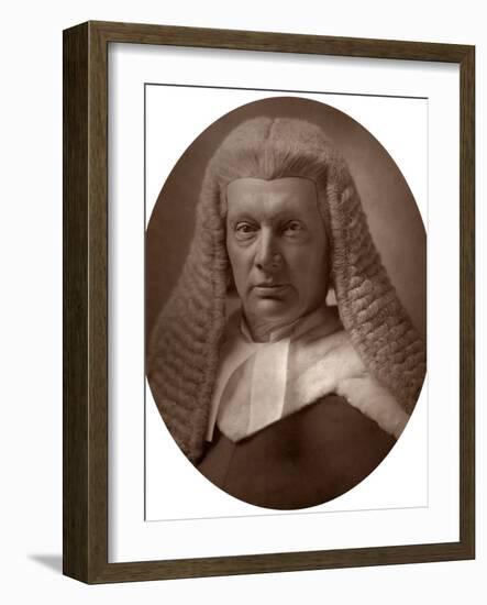 Hon Sir Joseph William Chitty, Judge of the High Court of Justice, 1883-Lock & Whitfield-Framed Photographic Print