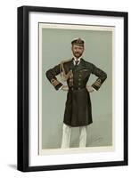 Hon. Sir Seymour J. Fortescue, Vanity Fair-Leslie Ward-Framed Art Print