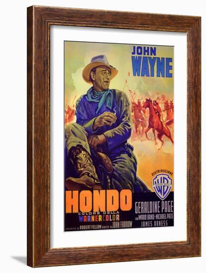 Hondo-null-Framed Art Print