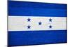 Honduras Flag Design with Wood Patterning - Flags of the World Series-Philippe Hugonnard-Mounted Art Print