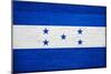 Honduras Flag Design with Wood Patterning - Flags of the World Series-Philippe Hugonnard-Mounted Premium Giclee Print