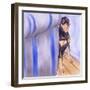 Honest, the Cat Did It!-Barbara Keith-Framed Giclee Print