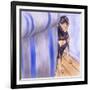 Honest, the Cat Did It!-Barbara Keith-Framed Giclee Print