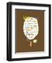 Honesty is My Best Friends Policy-Steven Wilson-Framed Premium Giclee Print