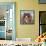 Honey bear-Anna Polanski-Framed Stretched Canvas displayed on a wall