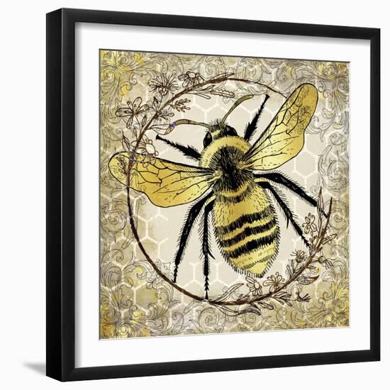 Honey Bee 02-LightBoxJournal-Framed Premium Giclee Print