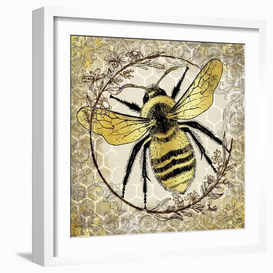 Honey Bee 02-LightBoxJournal-Framed Giclee Print