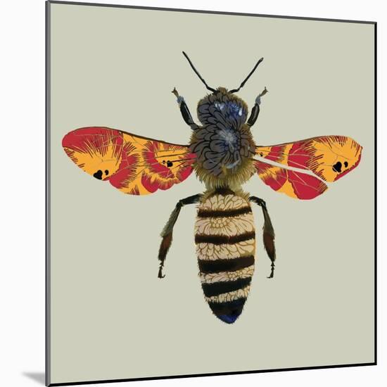 Honey Bee, 2010-Sarah Hough-Mounted Giclee Print