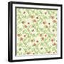 Honey Bee Floral, 2017-Andrew Watson-Framed Giclee Print