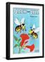 Honey Bee's Delight - Jack and Jill, August 1954-Wilmer Wickham-Framed Giclee Print