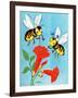 Honey Bee's Delight - Jack and Jill, August 1954-Wilmer Wickham-Framed Giclee Print