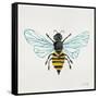 Honey Bee-Cat Coquillette-Framed Stretched Canvas