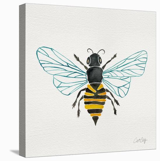 Honey Bee-Cat Coquillette-Stretched Canvas