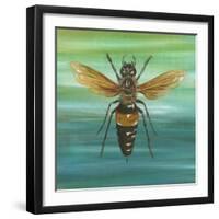 Honey Bee-Gigi Begin-Framed Premium Giclee Print