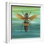 Honey Bee-Gigi Begin-Framed Premium Giclee Print