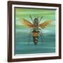 Honey Bee-Gigi Begin-Framed Giclee Print