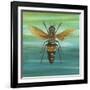 Honey Bee-Gigi Begin-Framed Giclee Print