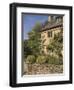 Honey Coloured Stone House, Upper Slaughter, the Cotswolds, Gloucestershire, England-David Hughes-Framed Photographic Print