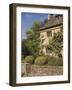 Honey Coloured Stone House, Upper Slaughter, the Cotswolds, Gloucestershire, England-David Hughes-Framed Photographic Print