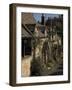 Honey Coloured Terraced Cottages, Winchcombe, the Cotswolds, Gloucestershire, England-David Hughes-Framed Photographic Print