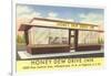 Honey Dew Drive-In, Roadside Retro-null-Framed Art Print