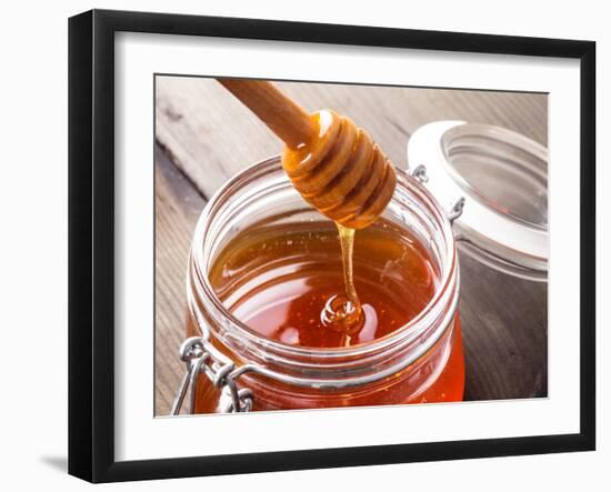 Honey Drip-oksix-Framed Photographic Print