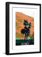 Honey, from the Series 'Buy New Zealand Produce'-Frank Newbould-Framed Giclee Print