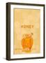 Honey Jar - Letterpress-Lantern Press-Framed Art Print