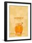 Honey Jar - Letterpress-Lantern Press-Framed Art Print