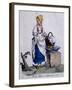 Honey Seller in Vienna, 1787, Austria, 18th Century-null-Framed Giclee Print