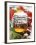 Honey with Chestnuts and Almonds in Jar-Alena Hrbkova-Framed Photographic Print