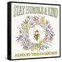Honeybee Blossoms V-Anne Tavoletti-Framed Stretched Canvas