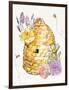 Honeybee Blossoms VII-Anne Tavoletti-Framed Art Print