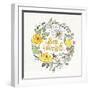 Honeybee Blossoms X-Anne Tavoletti-Framed Art Print