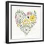 Honeybee Blossoms XI-Anne Tavoletti-Framed Art Print