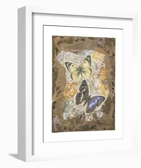 Honeycomb Butterflies-Annabel Hewitt-Framed Art Print