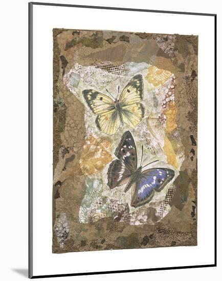 Honeycomb Butterflies-Annabel Hewitt-Mounted Art Print