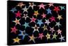 Honeycomb / Cushion starfish composite image-Georgette Douwma-Stretched Canvas