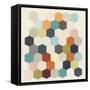 Honeycomb Geometry III-June Vess-Framed Stretched Canvas