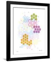 Honeycomb Hexagon-Adrienne Wong-Framed Giclee Print