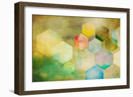 Honeycomb I-Anna Polanski-Framed Art Print