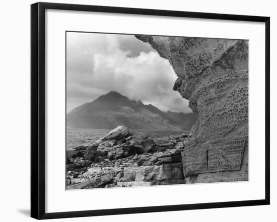 Honeycombed Rocks-null-Framed Photographic Print