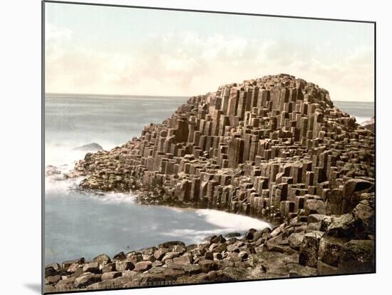 Honeycombs, Giant's Causeway, Ireland, 1890s-Science Source-Mounted Giclee Print