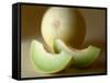 Honeydew Melon and Slices-Chris Rogers-Framed Stretched Canvas